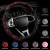 QUEEN'S LAND Rhinestone Segmented Steering Wheel Cover