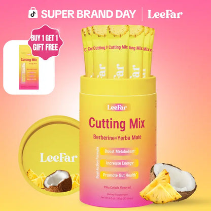 Flavored Drink Mix with Shaker Cup — 30 Servings - Piña Colada Flavor