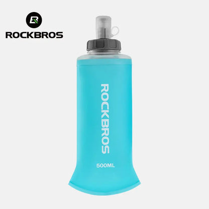 ROCKBROS 500 ml Blue Soft Flask - source design and use details