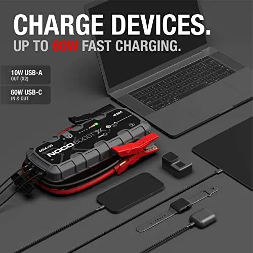 NOCO Boost X GBX155 4250A Jump Starter and USB-C Power Bank