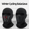 Black Winter Hood with Vented Face Panel