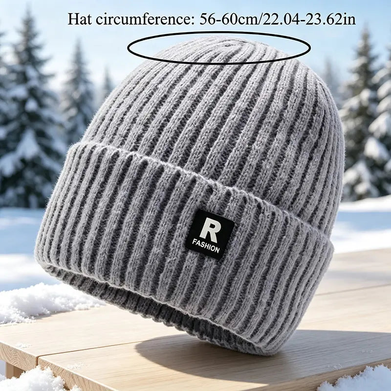 Two Piece Fleece Lined Cuffed Beanie Packs — 1