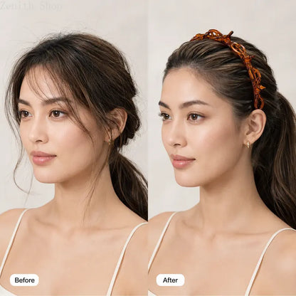 Clip Headbands — Four-Piece Set - source design and use details