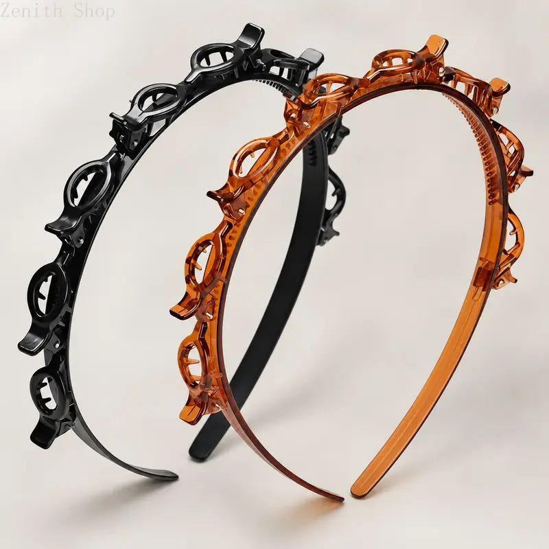 Clip Headbands — Four-Piece Set - source design and use details