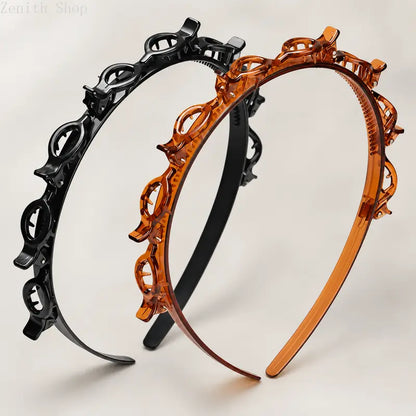 Clip Headbands — Four-Piece Set - source design and use details