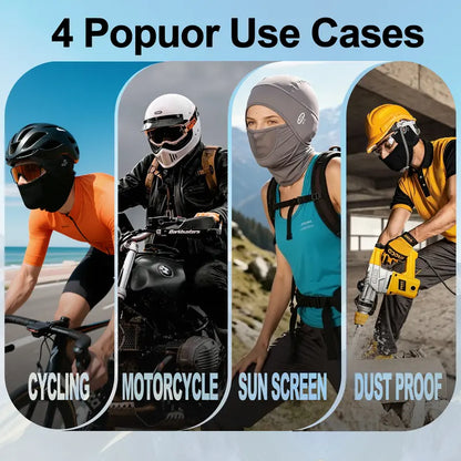 Two Piece Lightweight Face Cover Packs — 4