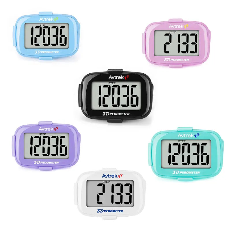 AVTREK Clip-On 3D Pedometer with Backlight - shared design and use details