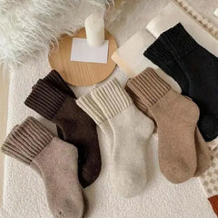 Soft Mid-Calf Socks — Five-Pair Set - original product photo 1