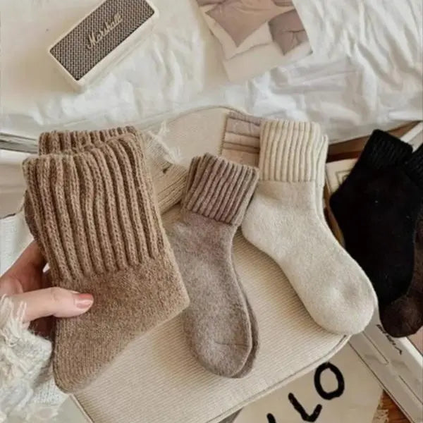 Soft Mid-Calf Socks — Five-Pair Set - original product photo 4