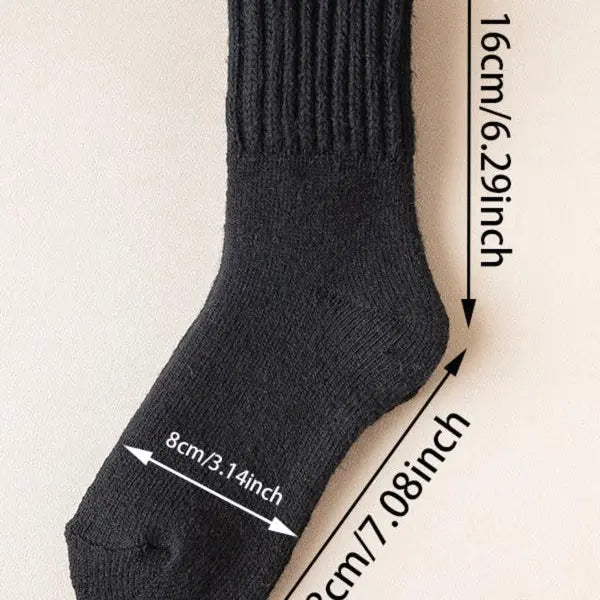 Soft Mid-Calf Socks — Five-Pair Set - original product photo 2
