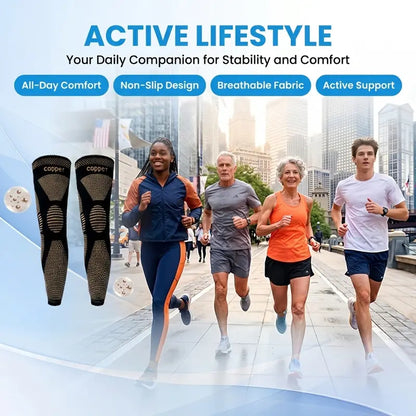 Full-Leg Stretch Sleeves — One Pair - source design and use details