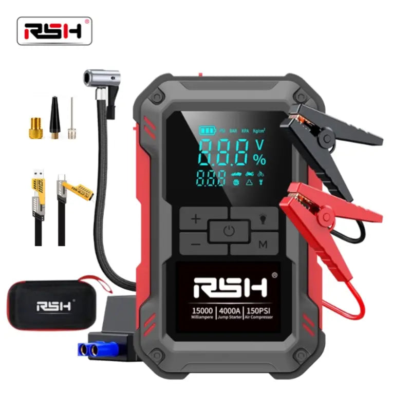 RSH JS800 12V Jump Starter and Air Compressor