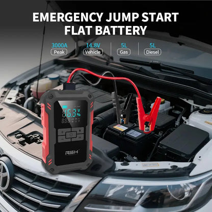 RSH JS800 12V Jump Starter and Air Compressor