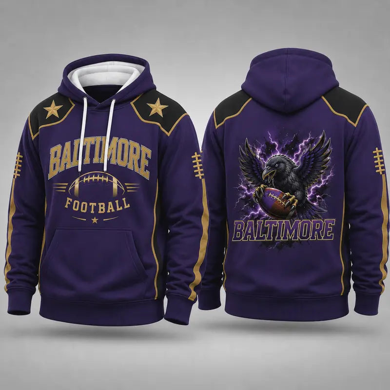 City Football Graphic Pullover Hoodie - Baltimore original variant photo