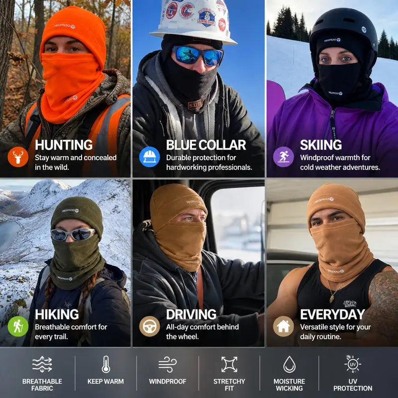 Yeomoo Winter Cap and Neck Cover Kits — 4