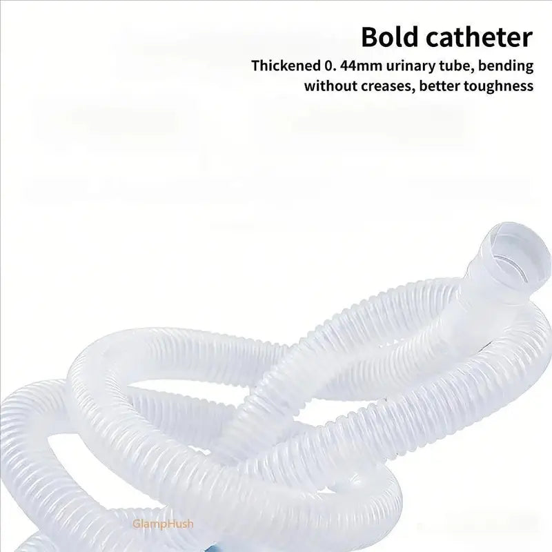 Blue 2000 ml Portable Urinal Bottle with Tube - source design and use details