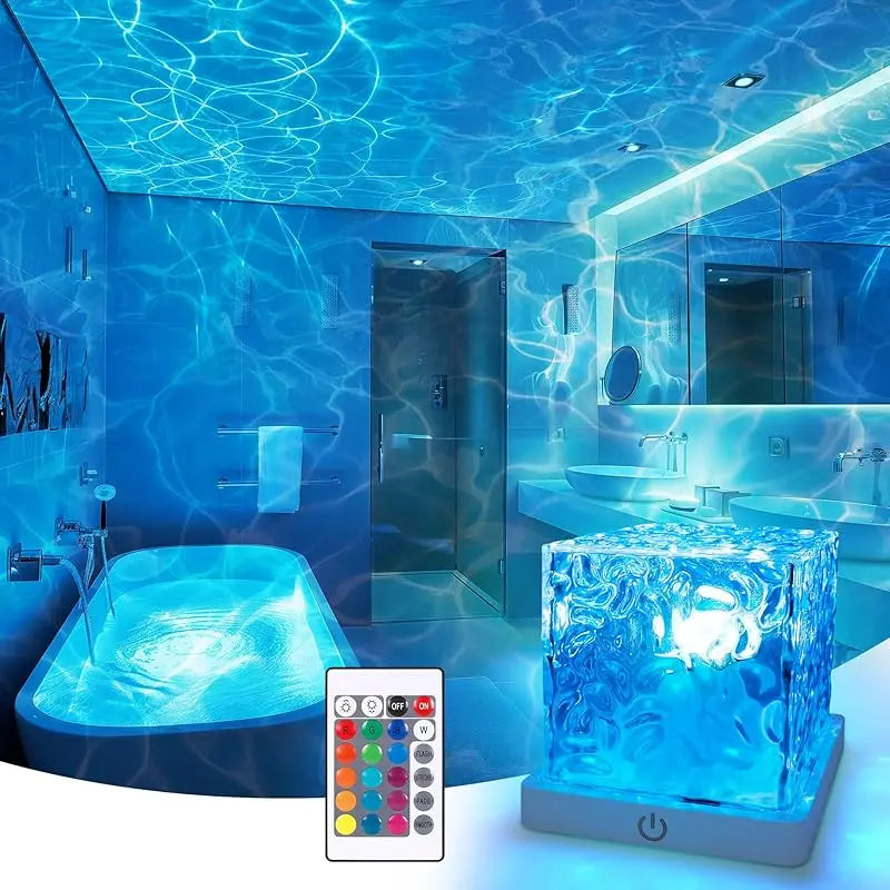 Rechargeable Ocean Wave Mood Light with Remote - 1 Pack original variant photo
