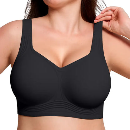 Full-Coverage Wireless Jelly Bra - Black original variant photo