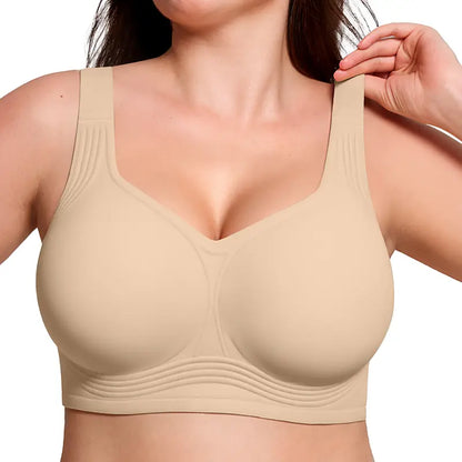Full-Coverage Wireless Jelly Bra - Nude original variant photo