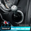 Metal Game-Style Engine Start Button Cover