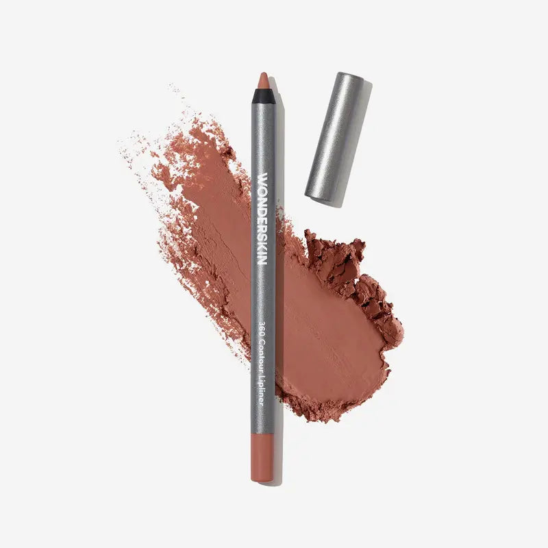 Contour Lip Liner — Two Same-Shade Pencils - Saddle (warm tan)