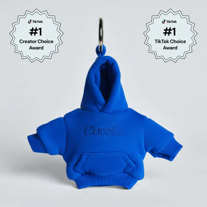 Mini Hoodie Stress-Ball Keychain Charm - original main gallery photo