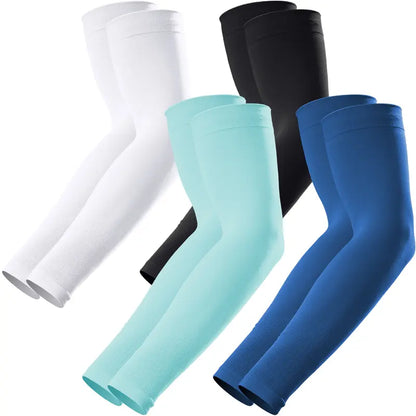 GOUNOD Long Arm Sleeve Packs — 4 Pairs-black,white,dark Blue,light Blue