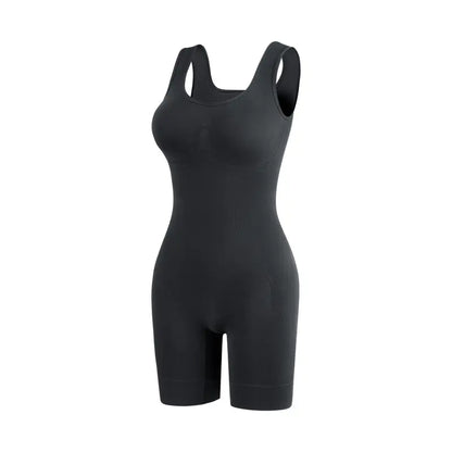 Easy-Off Open-Back Shaping Bodysuit with Cotton Gusset - Black original variant photo