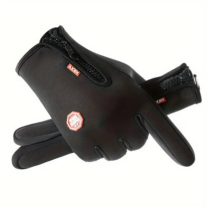GOECI Touchscreen Thermal Winter Gloves - Black