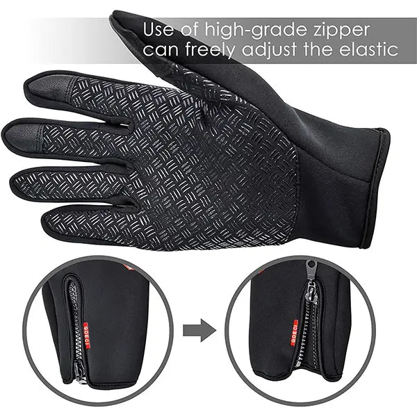 GOECI Touchscreen Thermal Winter Gloves - source design and use details