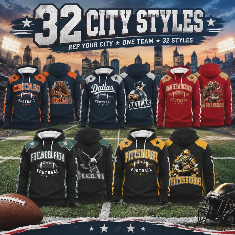 City Football Graphic Pullover Hoodie - original main gallery photo