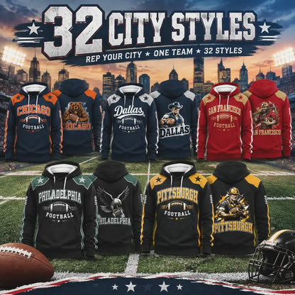 City Football Graphic Pullover Hoodie - original main gallery photo