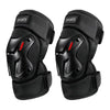Black Adjustable Sports Knee Pads — One Pair