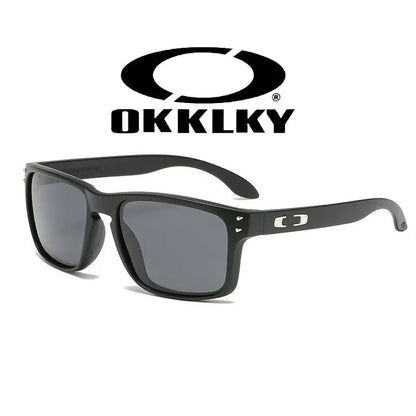 Grey-Black Wraparound Cycling Sunglasses - source design and use details