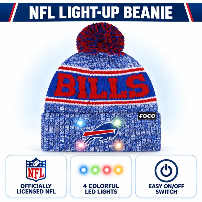 Team-Color Light-Up Pom Beanie - source design and use details