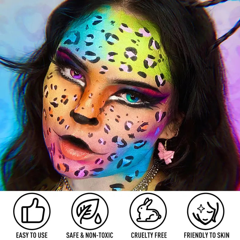 Cream Face & Body Paint Palette — Creative Color Options - original gallery 4