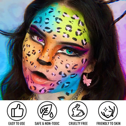 Cream Face & Body Paint Palette — Creative Color Options - original gallery 4
