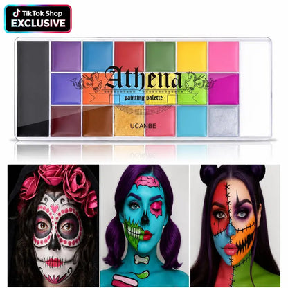 Cream Face & Body Paint Palette — Creative Color Options - original gallery 2