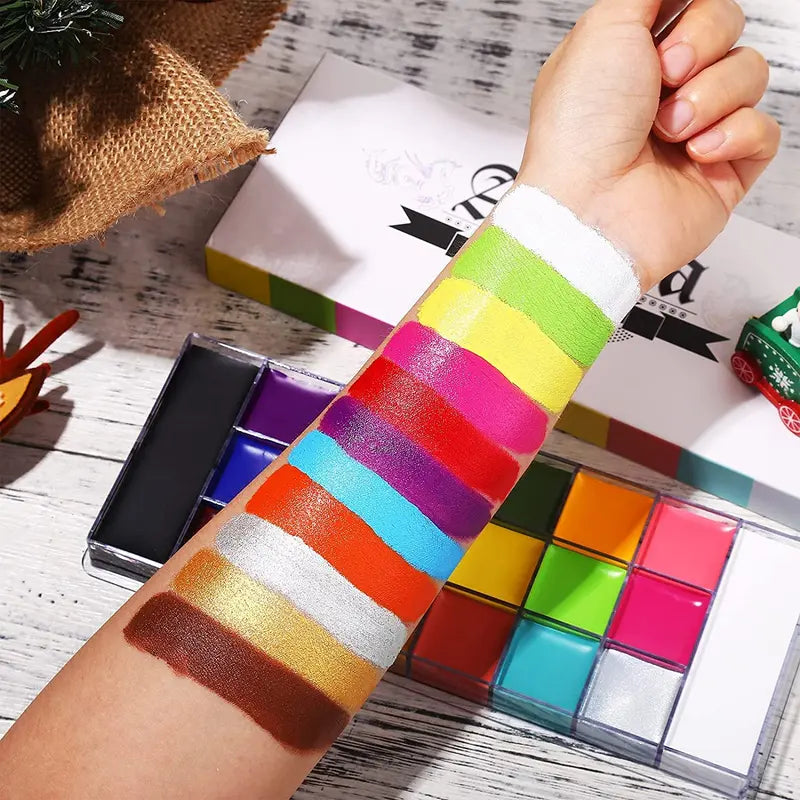 Cream Face & Body Paint Palette — Creative Color Options - original gallery 5