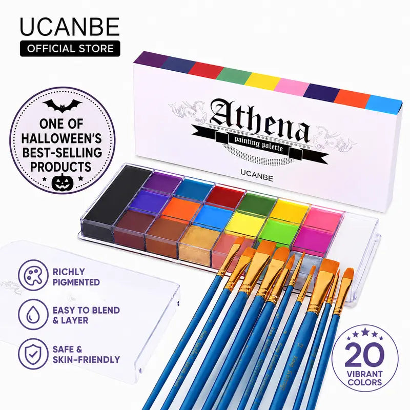 Cream Face & Body Paint Palette — Creative Color Options - original gallery 1