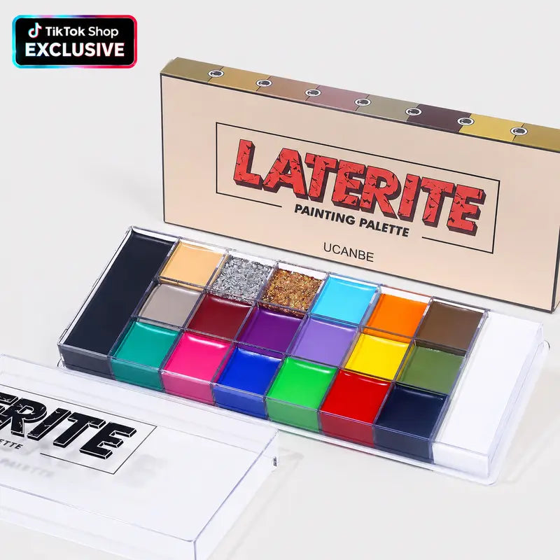 Cream Face & Body Paint Palette — Creative Color Options - Laterite
