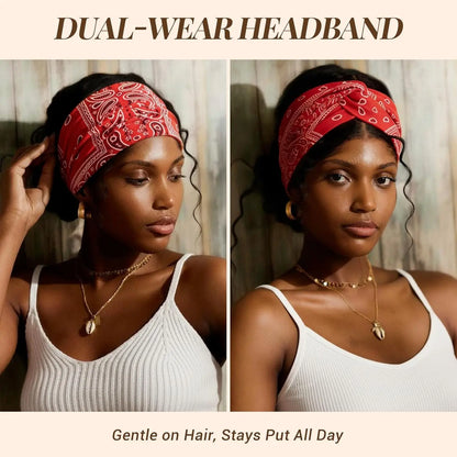 Eight Color Paisley Headband Pack — 2
