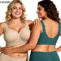 Wireless Seamless Full-Coverage Bras — 2-Pack - original product photo 1