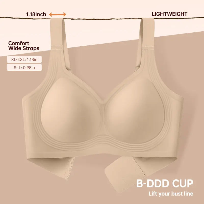 Wireless Seamless Full-Coverage Bras — 2-Pack - original product photo 4