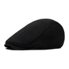 BIGWIG Adjustable Flat Cap in Black and Gray