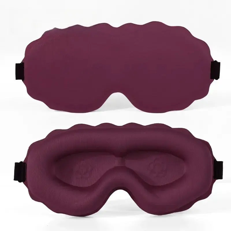 Contoured Eye Mask with Adjustable Strap — 0
