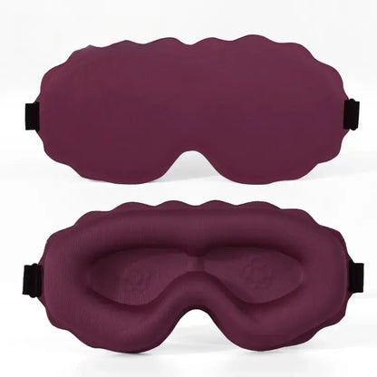 Contoured Eye Mask with Adjustable Strap — 0