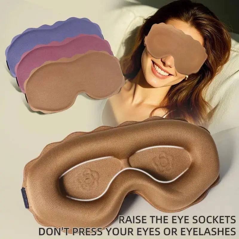 Contoured Eye Mask with Adjustable Strap — 2