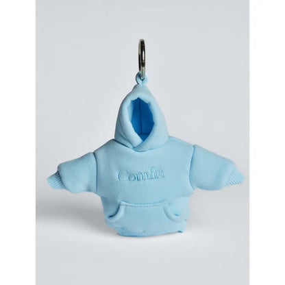 Mini Hoodie Stress-Ball Keychain Charm - Baby Blue original variant photo