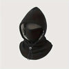 Black Fleece-Lined Hooded Face Cover